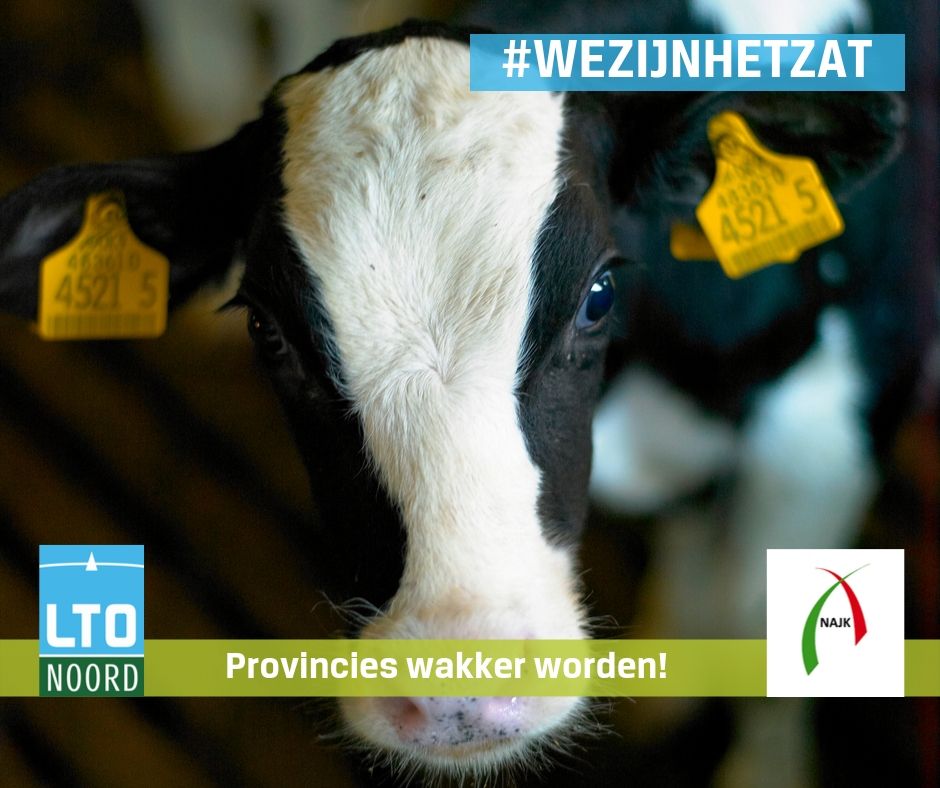 Wat een energie! Met de actie maandag geven we colleges GS voor dinsdag één agendapunt: De provinciale beleidsregels over stikstof moeten van tafel of minimaal opgeschort. Ook <a href="/NAJKtweets/">NAJK</a> doet mee: IPO en Gedeputeerde Staten, zwaai de jonge boeren niet uit! #trotsopdeboer