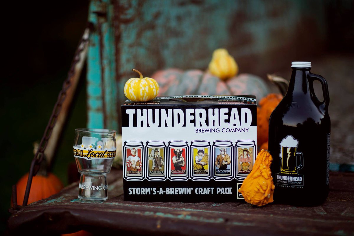 Thunderhead mixed 12-packs and growlers are perfect for any tailgate.

📸 Kay DeTurk Photo

#LetItPour #GBR #CraftBeer