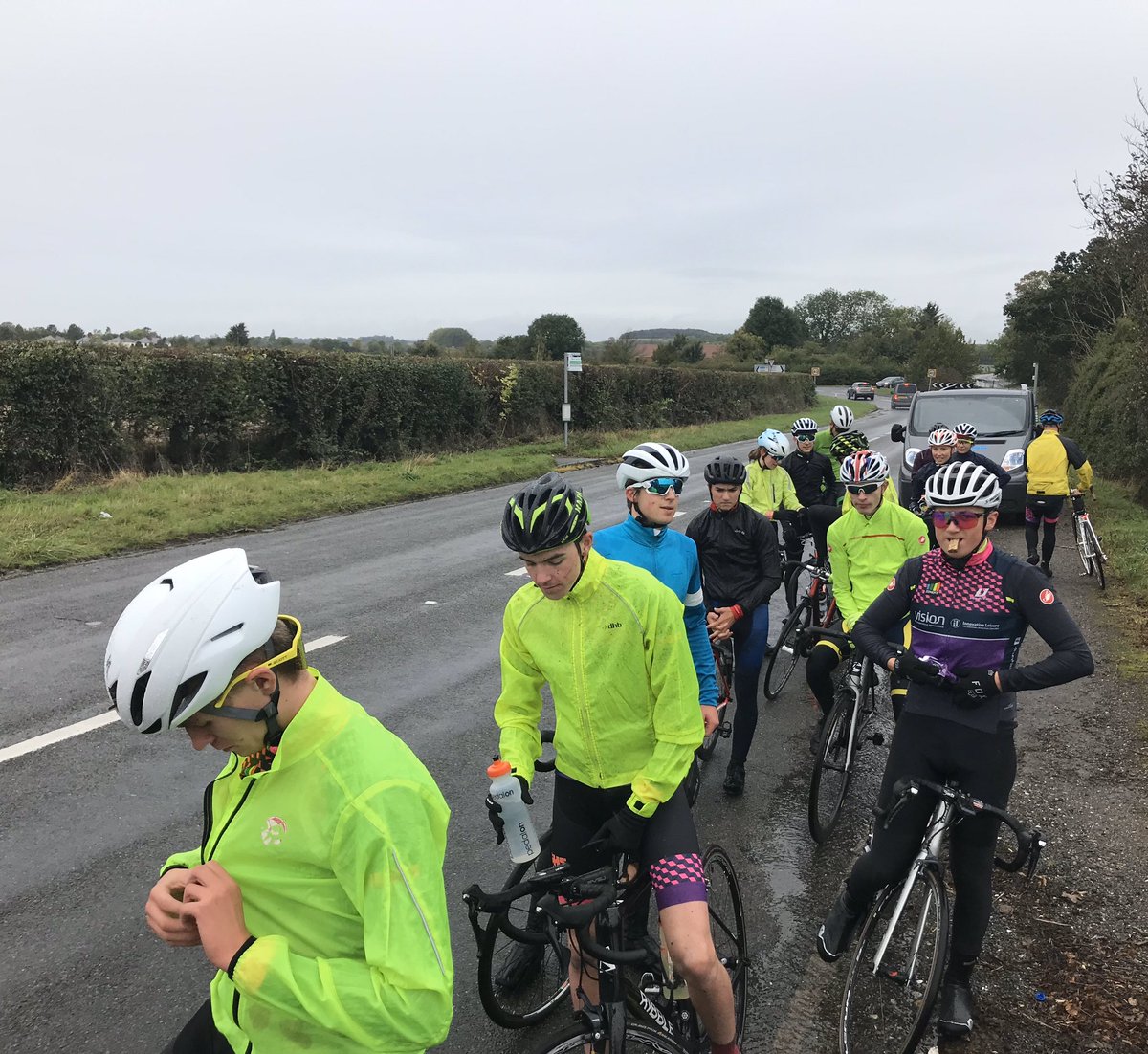 Team Vision - IL (@teamvision_il) on Twitter photo Large group of men and women’s riders out for the <a href="/TeamVision_IL/">Team Vision - IL</a> new rider assessment ride this morning in the wet conditions. The team is looking great for next year..... Large group of men and women’s riders out for the <a href="/TeamVision_IL/">Team Vision - IL</a> new rider assessment ride this morning in the wet conditions. The team is looking great for next year.....