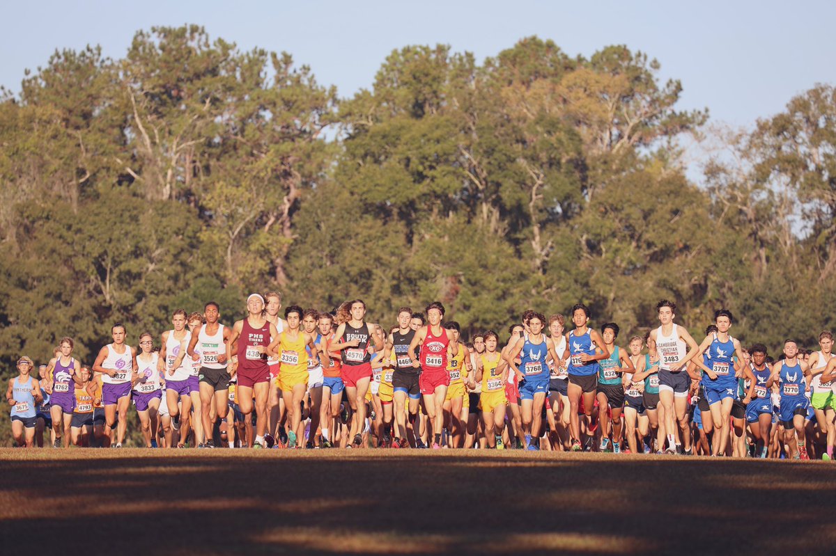 LeonCounty's tweet photo. This is the largest college meet EVER at Apalachee Regional Park! Apalachee Regional has a championship caliber cross-country course, making it the perfect place #onlyinflorida for running. 
#leoncounty #visittally #iheartally #RunTally #FSUXC #FHSAA https://t.co/YdmQovZzSF