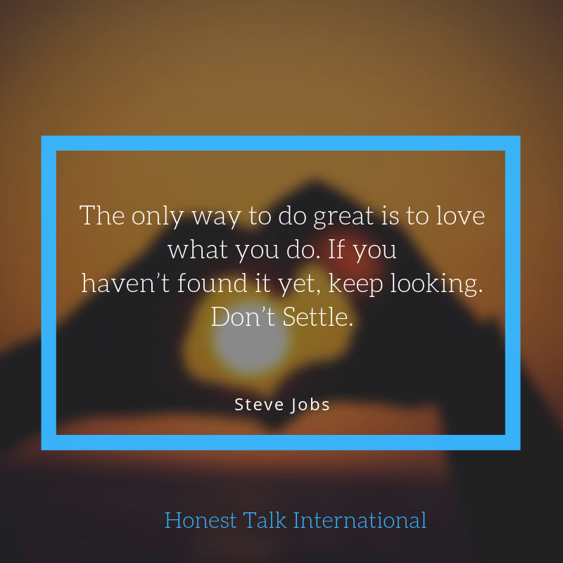 Searching for what you love.