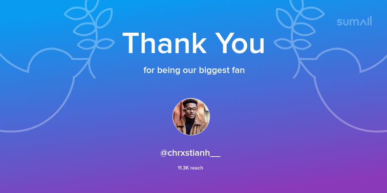 ___Jayxx's tweet photo. Our biggest fans this week: chrxstianh__. Thank you! via https://t.co/96qz1vQEOf https://t.co/WDpVsCltyG