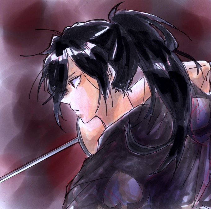 長髪のtwitterイラスト検索結果 古い順
