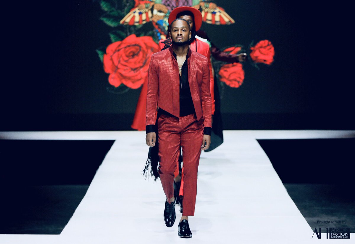 Last-night I walked the African Fashion International @AFI_sa runway for @palse_sa. Thank you for having me part of your show @PalediSegapo. 
#AFIFashionWeek 
#PalseOrNothing