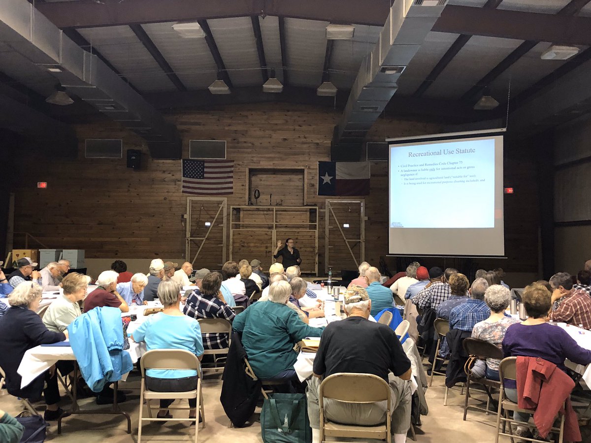 TiffDowell's tweet photo. I really enjoyed speaking to the Master Naturalist Landwoner Summit in Brenham. @WashCoExtension @txextension #aglaw #landownerliability #masternaturalists https://t.co/cSrINCLb7N