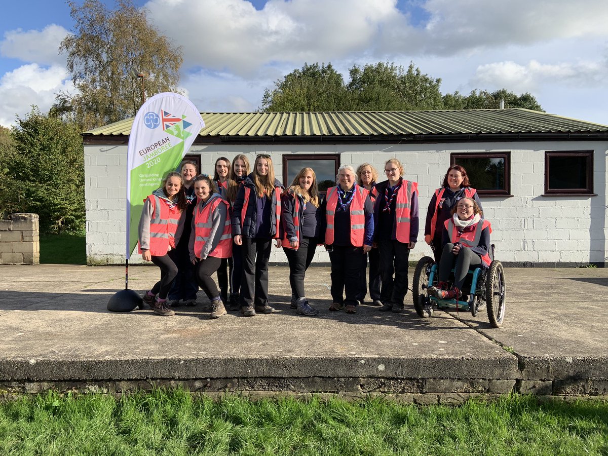 GirlguidingGMW's tweet photo. Part of @Girlguiding_NWE IST for Eurojam 2020 at Guys Farm supporting the region briefing weekend. @ContingentEj https://t.co/lknRPJbrc9