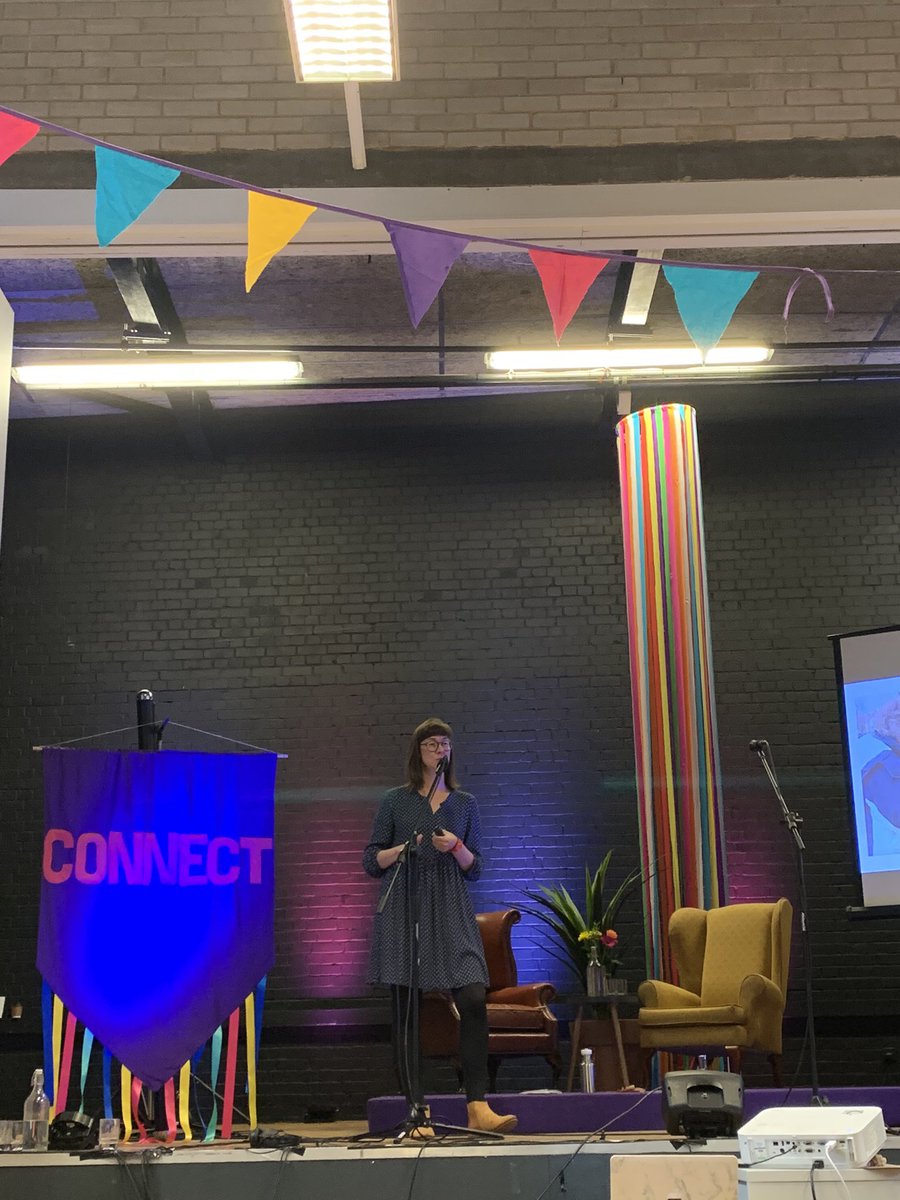 TheSocialSocUK's tweet photo. Charlotte from @storychaplain talking about changing the narrative around communication with ageing ! #thebigsession https://t.co/ZQUNYy0RtR