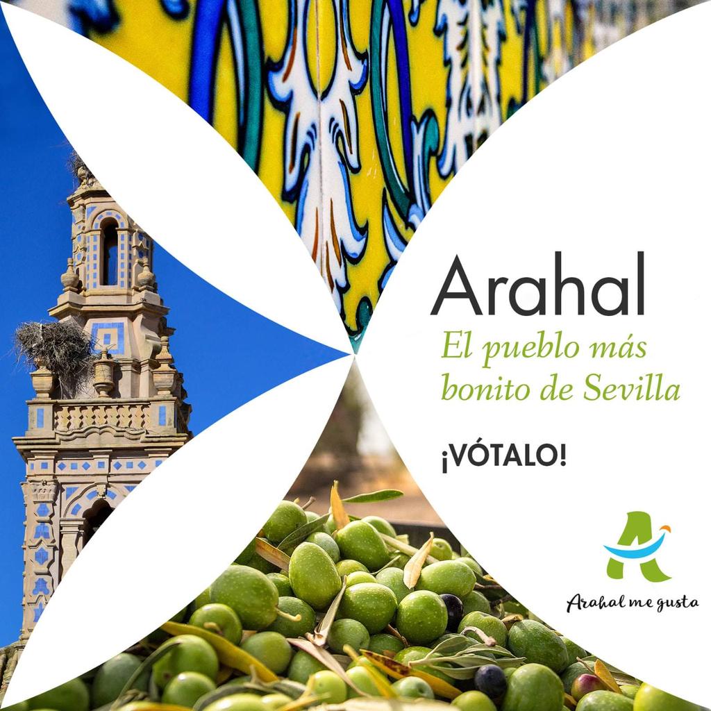 Diario de Sevilla (<a href="/diariosevilla/">Diario de Sevilla</a>) busca dar respuesta a la pregunta ¿Cuál es el pueblo más bonito de la provincia de Sevilla?. En la lista se encuentra Arahal. ¿Le das da tu voto? Puedes votar en el enlace adjunto 👇🏼
#ArahalElPuebloMásBonitodeSevilla
diariodesevilla.es/temas/pueblos-…