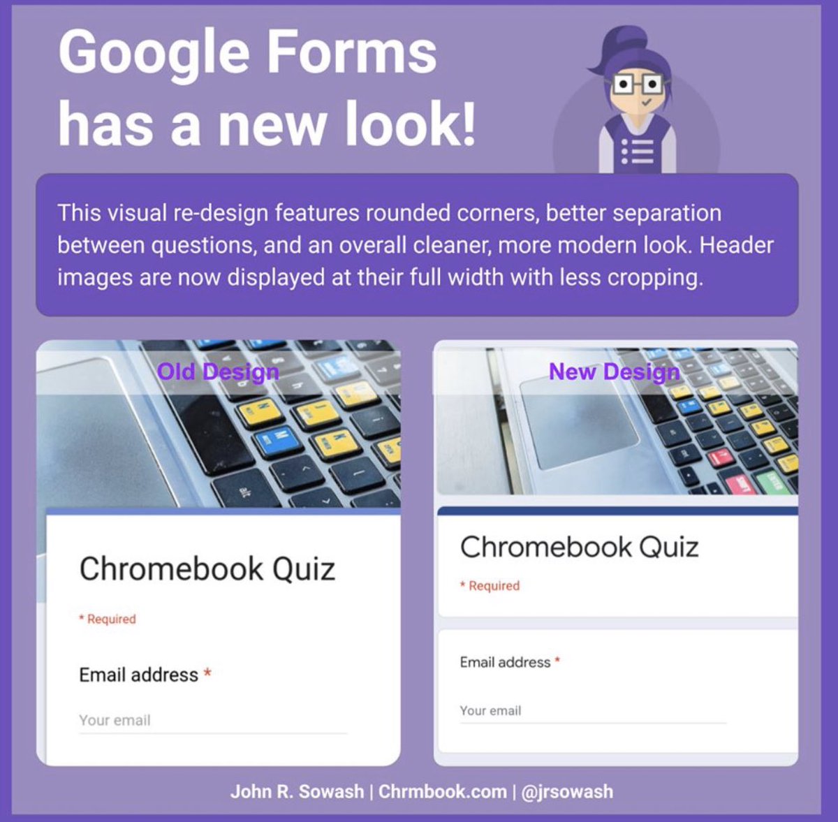 N_Caminiti's tweet photo. A new interface is coming to Google Forms. https://t.co/pz339Hbfiy