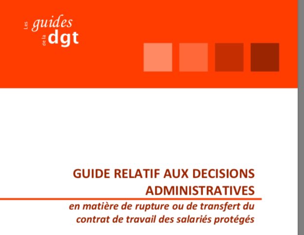 nraymond1's tweet photo. Salariés protégés : guide de la DGT - Le ministère du Travail a diffusé le 11/10/2019 un  « Guide des décisions administratives en matière de rupture ou de transfert du contrat de travail des salariés protégés » https://t.co/8SjOzQWxtD (200 p.) https://t.co/zoYMHWzYAa