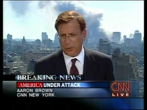 The exception that proves the rule about the "plane-induced collapse" 9/11 script was CNN’s Aaron Brown who rushed to the roof of CNN NY headquarters at 461 8th Ave (30 blocks from WTC) to start reporting after WTC2 was “hit” & became de facto anchor44/ https://www.kbia.org/post/how-aaron-brown-became-cnns-voice-sept-11#stream/0