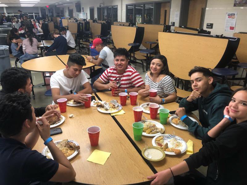 Closing up Hispanic Heritage month with a bang! Hope everyone had fun at the Hispanic Heritage Cultural Celebration last night! #HHM #eaglepride