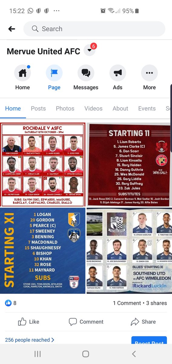 MervueUnitedAFC's tweet image. Good luck to former @MervueUnitedAFC players, Seamus Conneely (Accrington Stanley), @RoryGaffney_ ( Walsall ), @Conor_shaughs (Mansfield Town ) &amp;amp; Joe Shaughnessy (Southend United ) all in the starting line-ups for their clubs this afternoon. ⚽️⚽️⚽️
#realplayerdevelopment