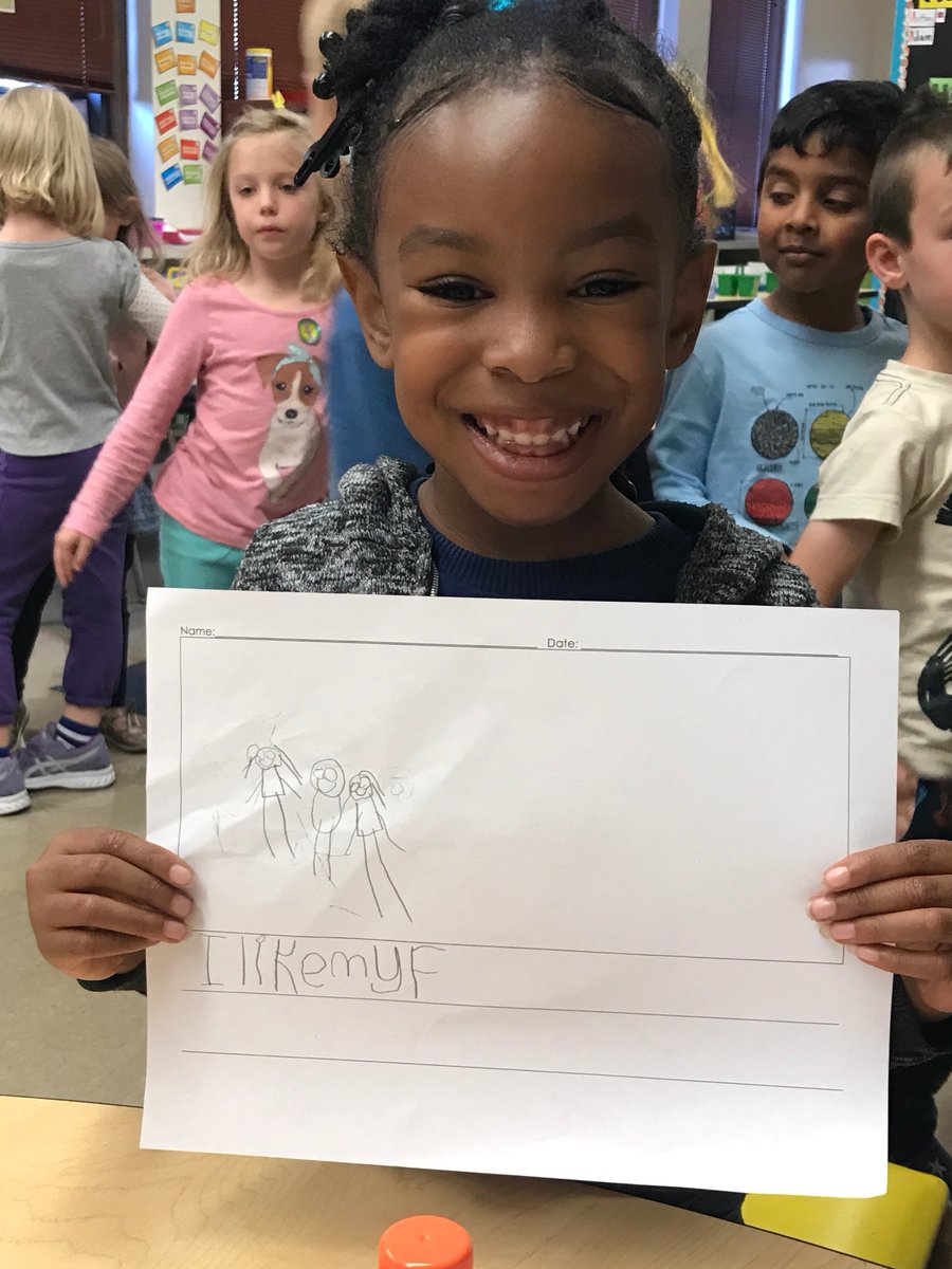 MoodyGrKG's tweet photo. It's no secret, I LOVE writing! But, I especially love when my kiddos want me to take pictures of their work! They are so confident and proud of being able to apply what we've learned (I, like, my) to their writing💜📝 Check out those smiles😁 #ILikeMyWriting #irving97 #d97 https://t.co/tiI46zxlRo