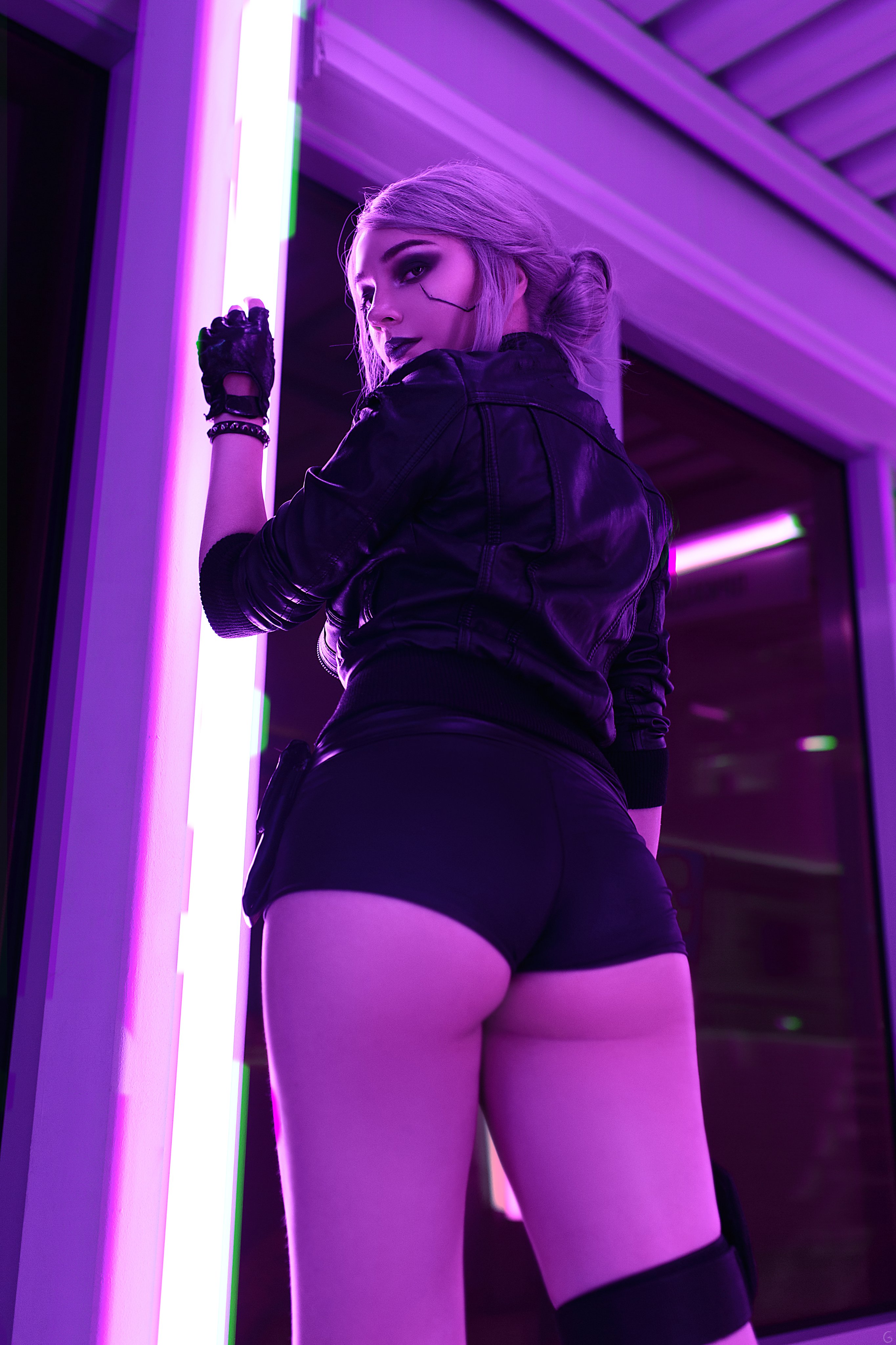 Цири киберпанк 2077