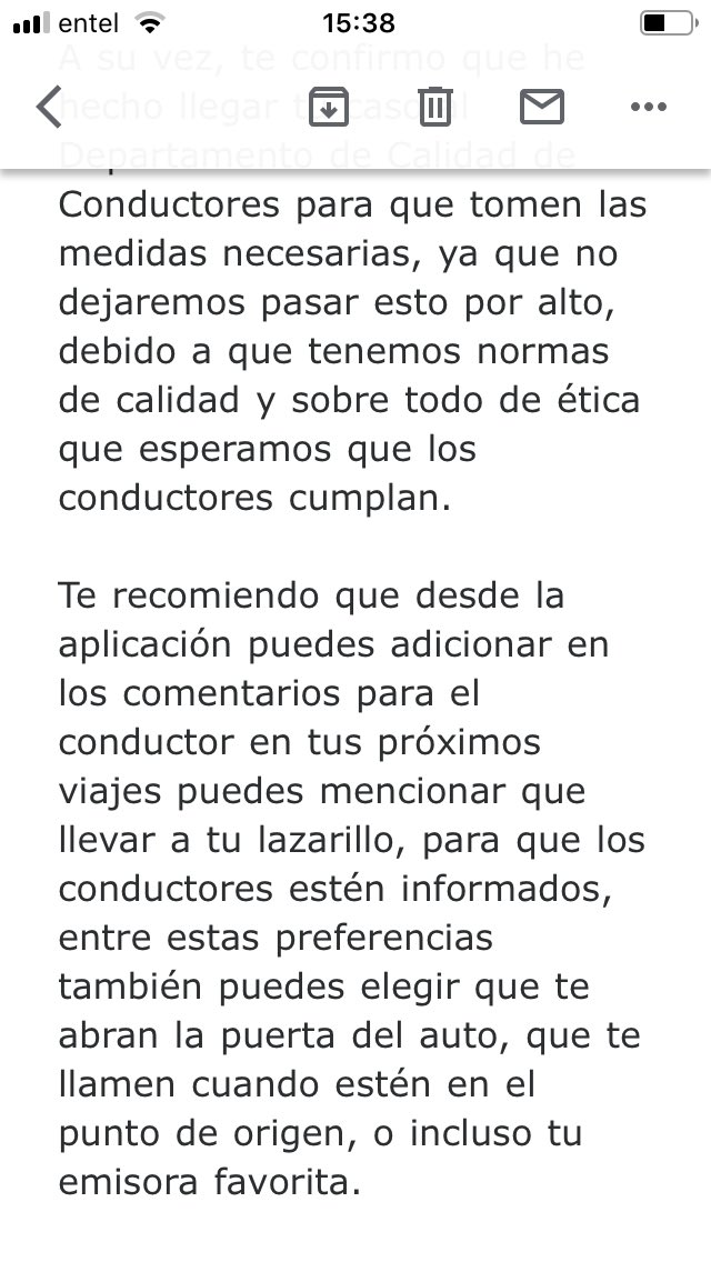 mfho's tweet photo. ¡Cabify discrimina a los pasajeros con discapacidad! Estoy agotada. Ayer  nuevamente un taxista de #cabify #easytaxi se negó a llevarme porque viajo con mi perro lazarillo #ottoelperroguia Abro hilo. 1/x https://t.co/uf6ch3jAi1