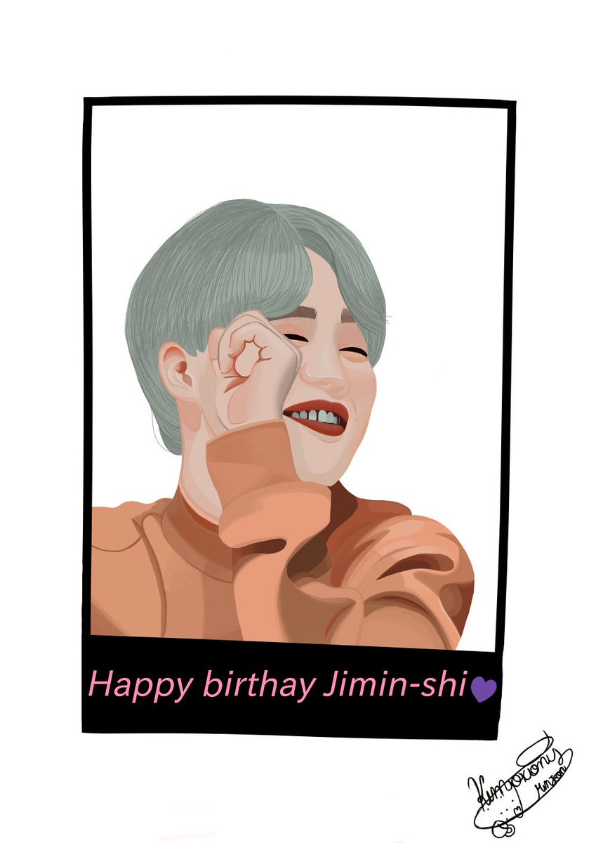 kimynis_'s tweet photo. Yo también quería celebrar el cumpleaños de éste bello ángel ❤️
So, lo dibujé ;;💜
Hasta con dibujarlo me hizo sonreír en cada parte del proceso❤️

Happy birthay Jiminshi❤️💜
#HappyBirthdayJimin #HappyJIMINday #LovelyJiminDay https://t.co/kn3s6jTubE https://t.co/FON9oq2H40