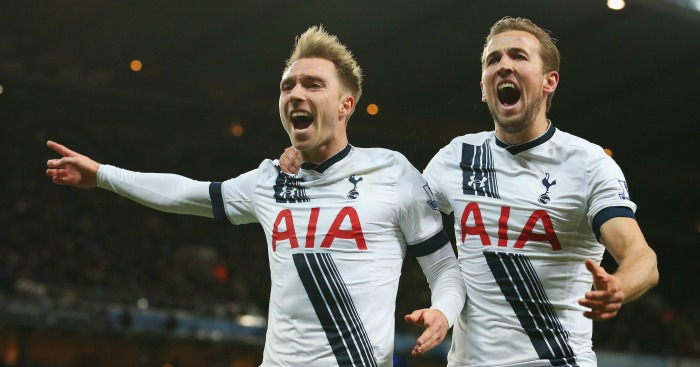 10 Manchester City 1-2 SpursWe moved to within two points of Premier League leaders Leicester as Christian Eriksen struck a late winner at fourth-placed Manchester City. We earned a fifth league win in a row as Eriksen slotted in an 83rd Minute winner at The Etihad.