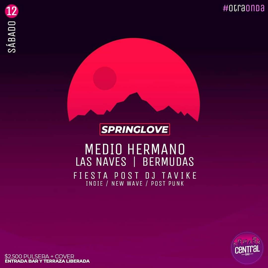 Continúa la gira XO de <a href="/mediohermano/">bot de medio hermano</a> y hoy tocan en Central Bar, Talca! 23:30 hrs. +Info aquí: facebook.com/events/2056749…