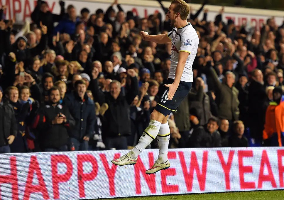 5 Spurs 5-3 Chelsea Chelsea were stunned by a  @HKane inspired showing from us to surrender their lead at the top of the Premier League. We extended our unbeaten run to six games and become only the second team to score five goals past a side managed by Mourinho. Happy New Year.