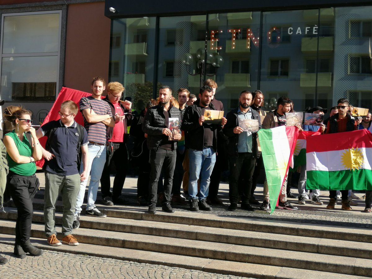 EveliZin's tweet image. #Rojava #SafeRojava #BijiKurdistan #bijirojava #BijiYPG #Poland #Wroclaw #StopErdogan