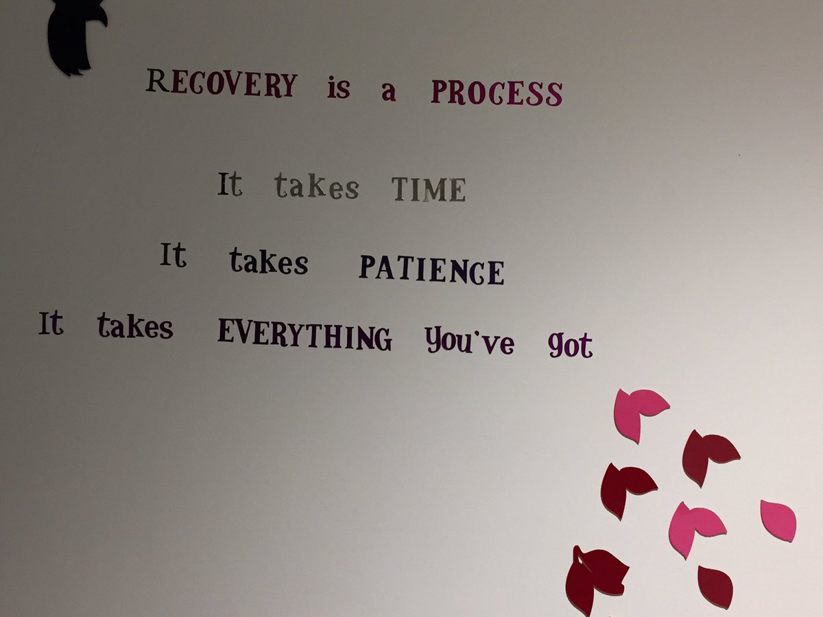 Staff and patients are starting to plan our ward move. Crathes to Fraser Ward. Our first inspirational quote add by one of our patients.