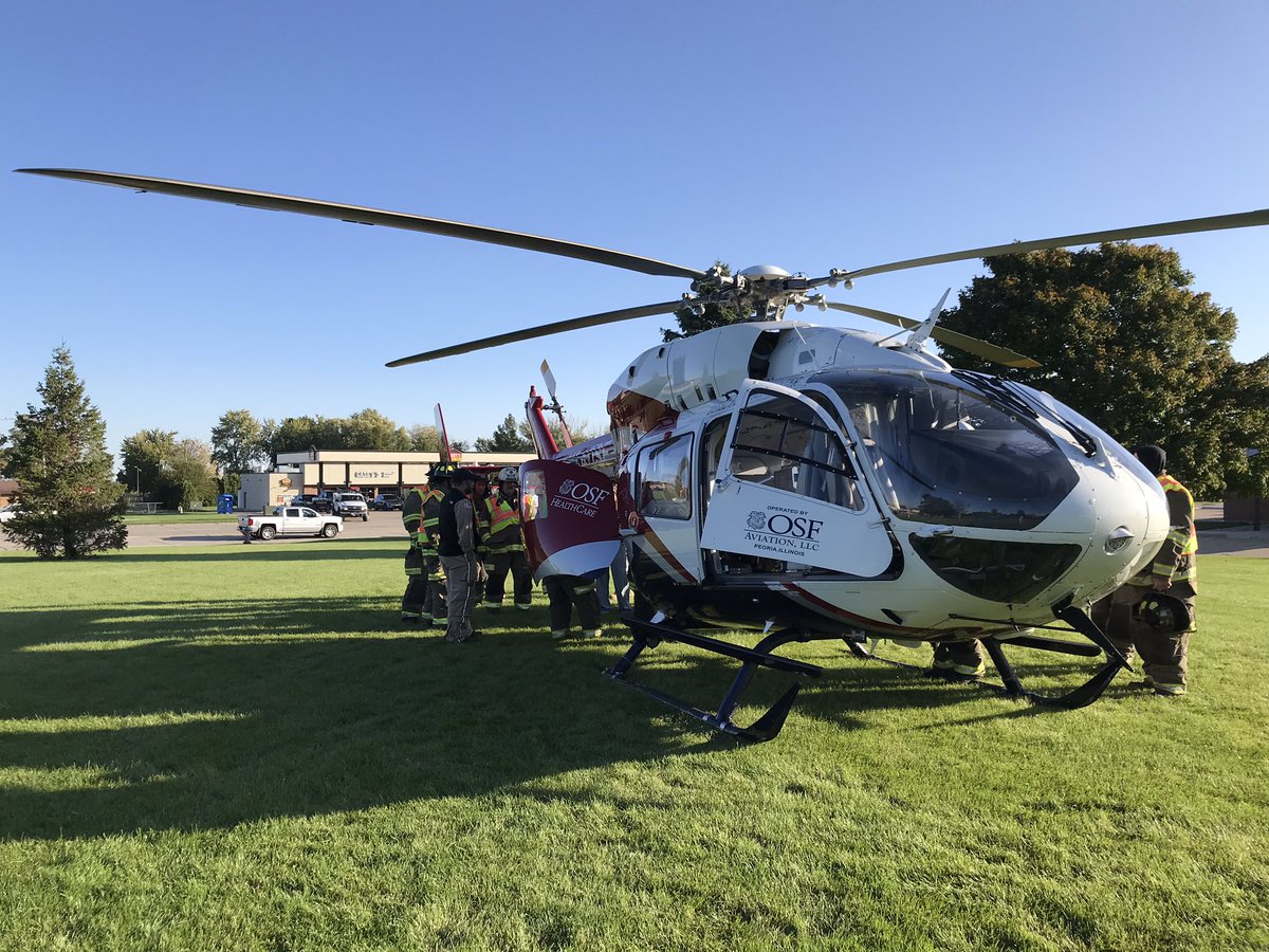 OSF Life Flight tweet media