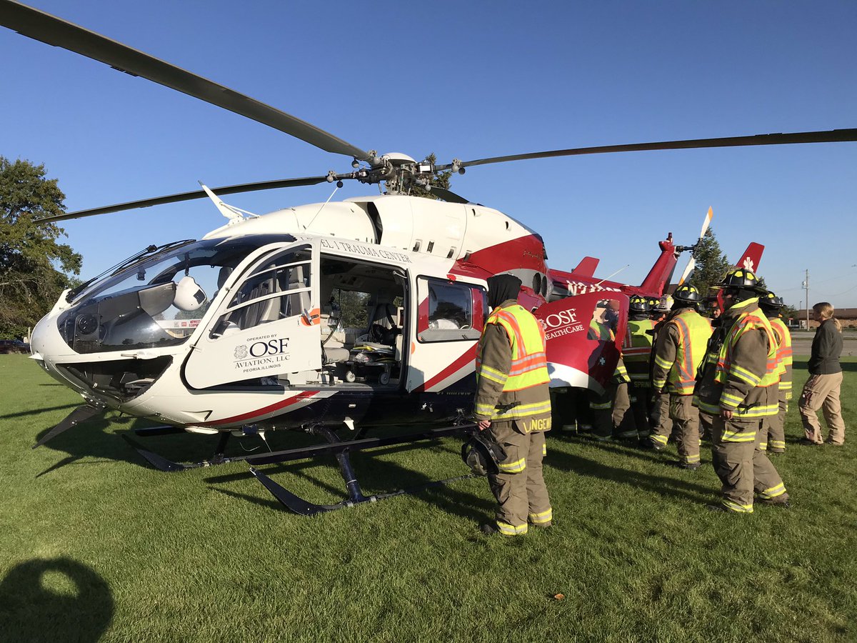 OSF Life Flight tweet media