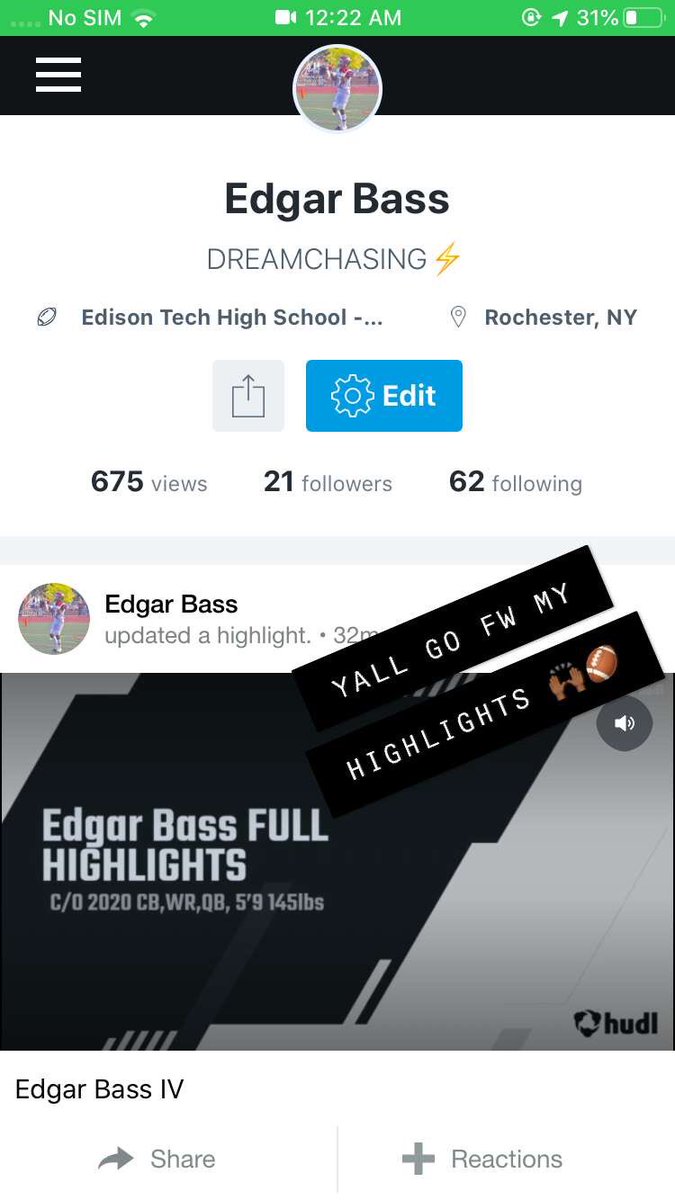 ⭐️Edgar Bass IV tweet media