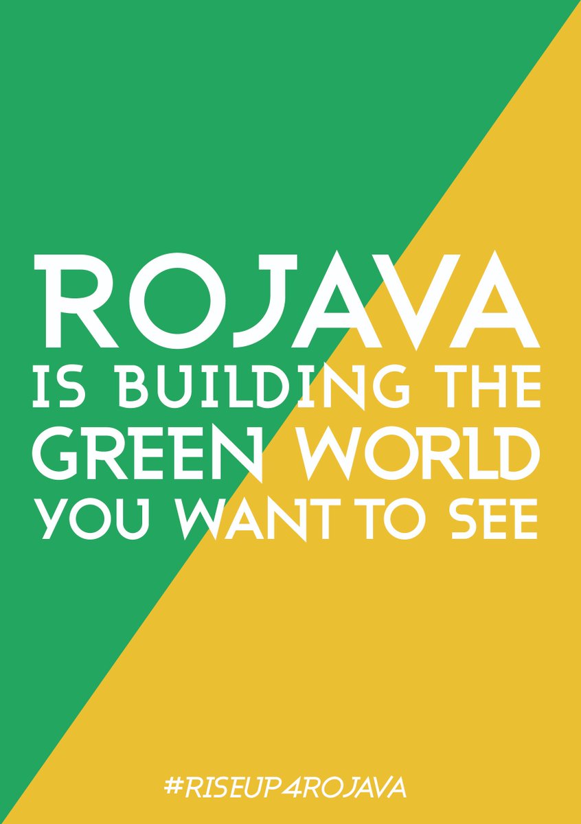 ThomasDekeyser's tweet photo. Note to @ExtinctionR @XRebellionUK, if you see any protests against the Turkish invasion of Syria, show support and join in. You're fighting for the same green world. #sharedstruggles #riseup4rojava https://t.co/HQN1X0PHq4