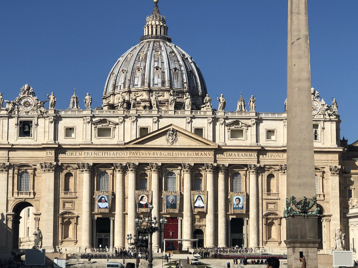 We await with much anticipation, the joyful canonisation tomorrow. Rome is ready!