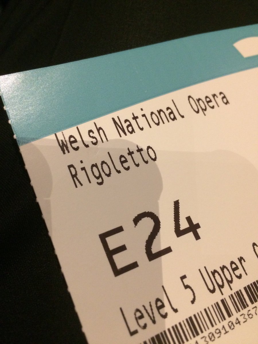 The final Opera in @WNOtweet  Autumn Season... #WNORigoletto #WNOAutumn2019