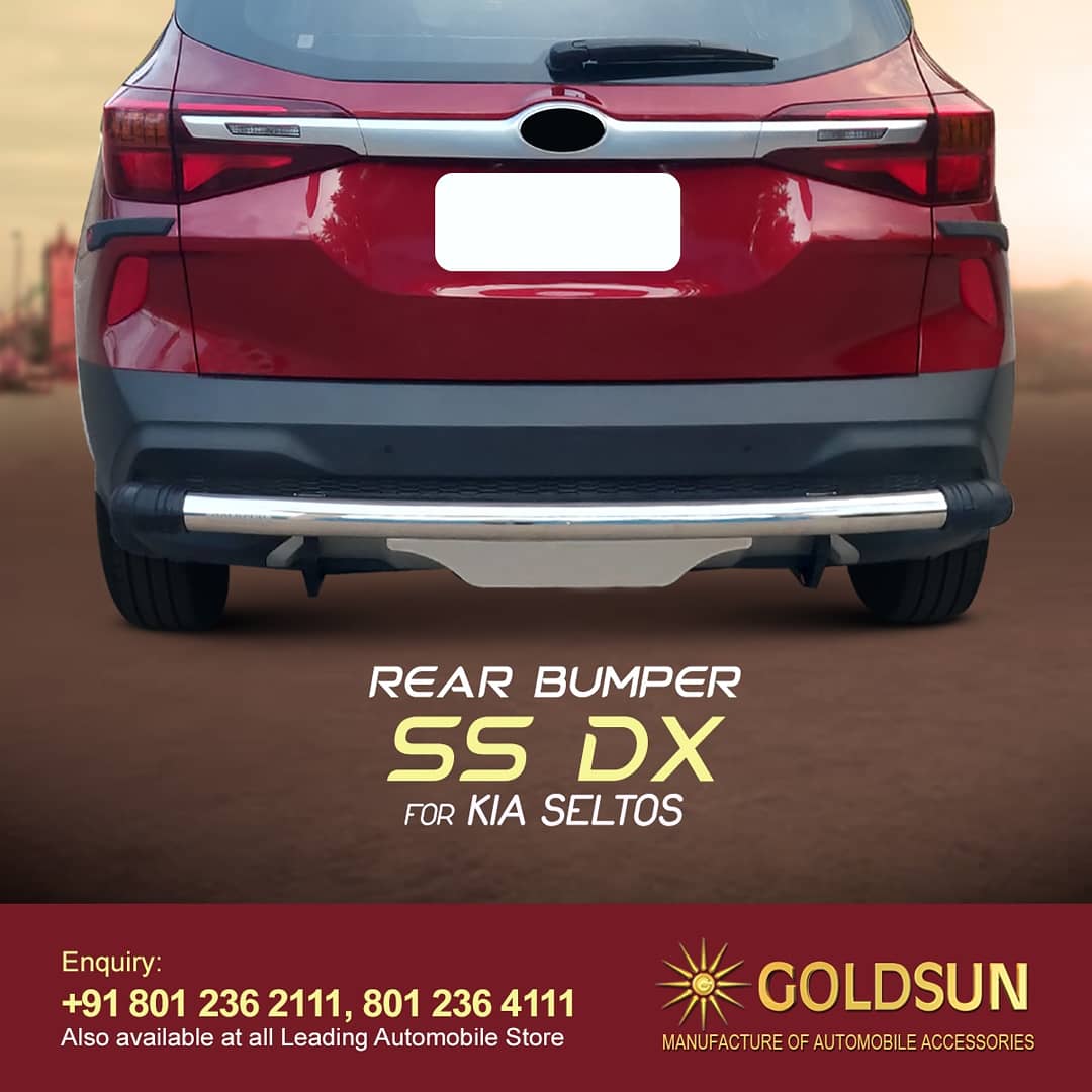 Rear Bumper Body Kit Bumper Guard For Kia Seltos Buy Rear Bumper Body