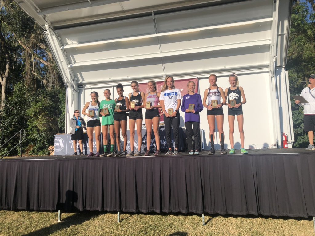 Visit_Tally's tweet photo. Congratulations to the top 10 in the  #FSUInvitational High School Elite Girl’s Race! #iHeartTally #RunTally #FSUXC https://t.co/ANYgzBjxgk