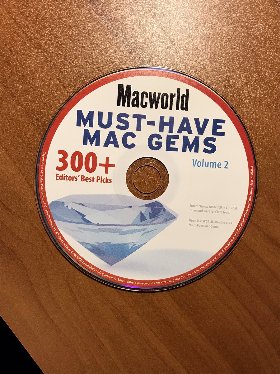emingo's tweet photo. Remember when MacWorld magazine used to be sold with a CD? Remember when MacWorld was a magazine? #officecabinetdeepcleaning https://t.co/WIwhahpuWX