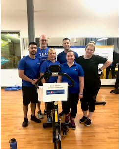 Proud to be part of the Windsor BMO Team who pedaled for a cure to raise funds for @JDRF_Canada. There are more than 300000 Canadians with T1D including my son, Michael.  Together, we can make progress, and get closer to find a cure for T1 diabetes. <a href="/BarbatBMO/">Barb Nicholson</a>   <a href="/sheri_griffiths/">Sheri Griffiths</a>