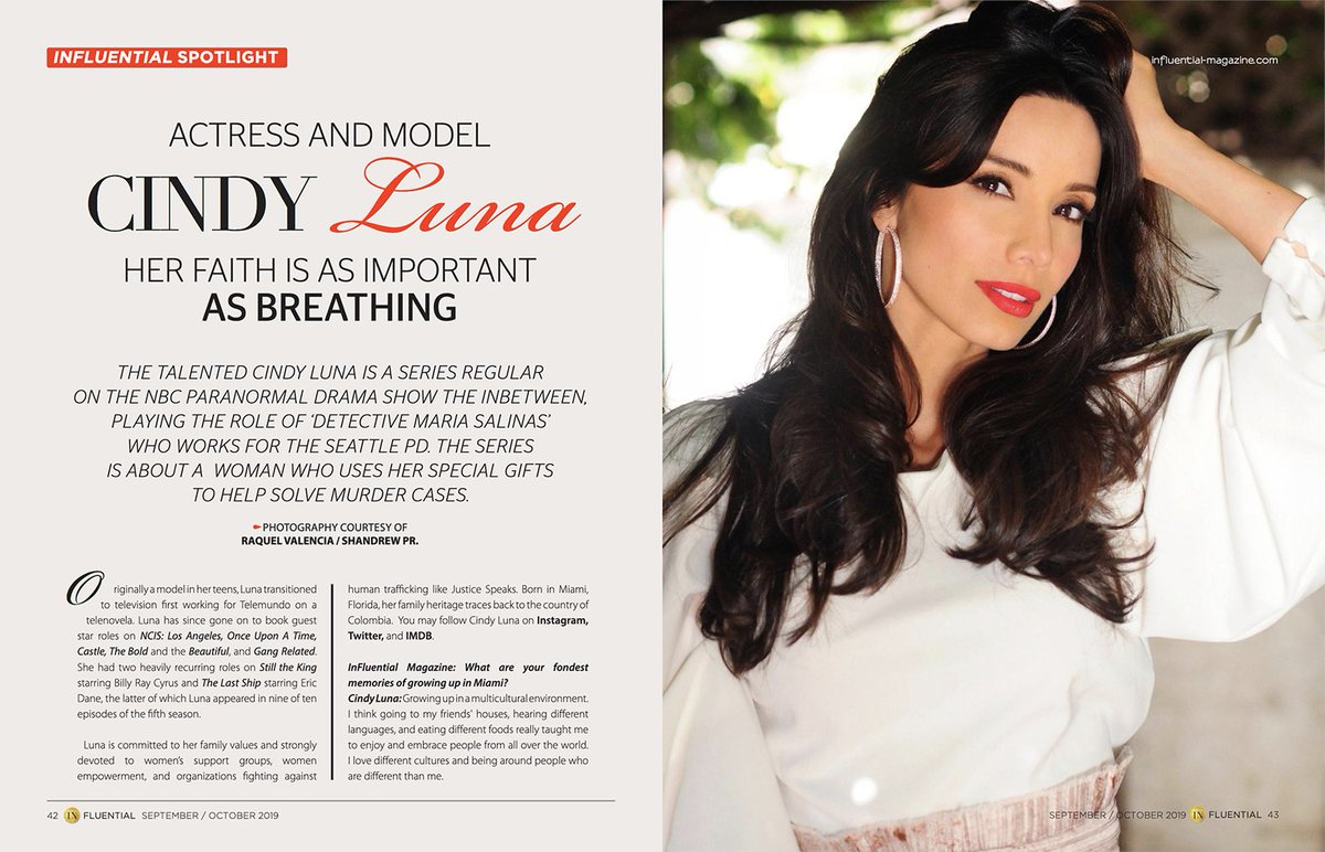 Hermosa actriz y modelo…
<a href="/ccindyluna/">Cindy Luna</a>
Foto #RussellBaer <a href="/PaulAnthonyLove/">Paul Anthony</a>
<a href="/Shandrewpr/">Shandrew PR</a> <a href="/InFluentialMag/">InFluential Magazine</a> 

#model #actress #beautiful #photographer #styling #fashion #spanishinfluential