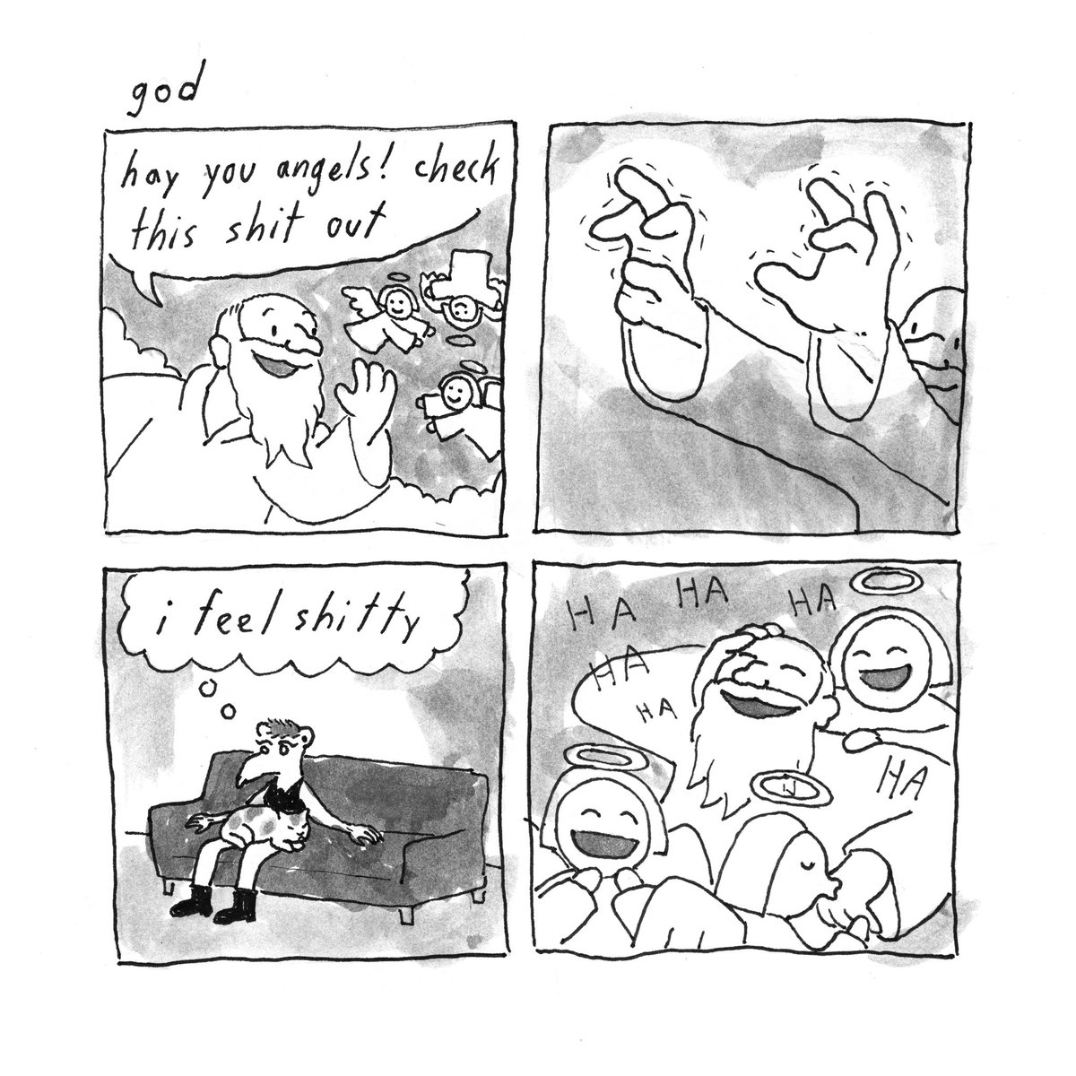 a comic about god 