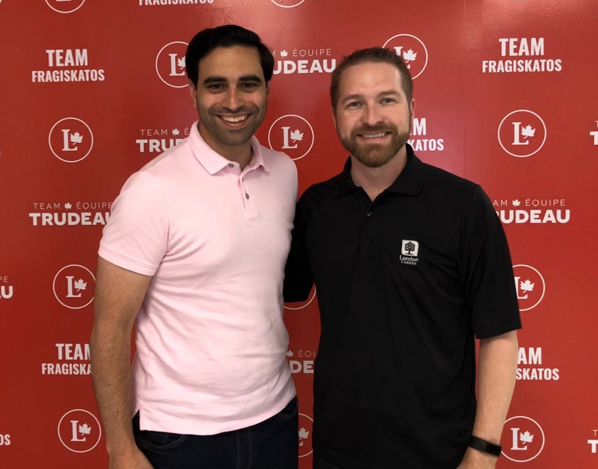 JoshMorganLDN's tweet photo. Thanks to @pfragiskatos for meeting with me about the the importance of municipal issues in #elxn43
Good discussion about @CityofLdnOnt and @FCM_online priorities.
https://t.co/EtX3isDcY5
https://t.co/3kC9iEFhyz
#cdnmini #ldnont #buildingbetterlives https://t.co/YyWLfJwmxn