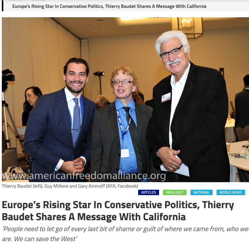mmeeuw's tweet photo. 1 Enige informatie over wat Baudet op het extreem-rechtse America  Freedom Alliance te zeggen had: “Ik vloog naar hier omdat het Westen ten prooi is gevallen aan een oogverblindend proces van ontmanteling. We verliezen terrein en verliezen snel, 'zei Baudet. https://t.co/k8StZULrBz