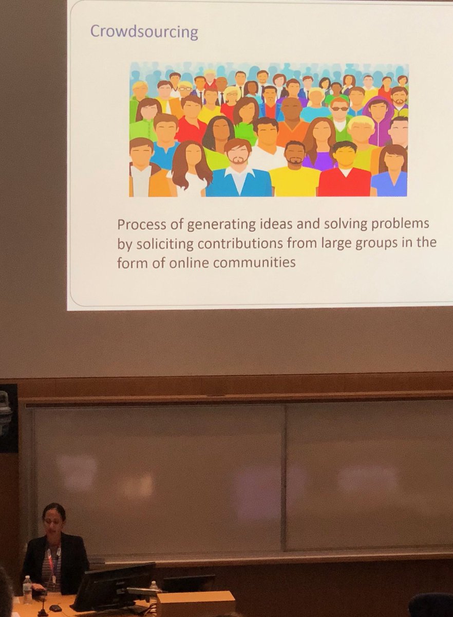 ⁦<a href="/SoodErica/">Erica Sood</a>⁩ presenting her excellent work ⁦<a href="/Nemours/">Nemours Children's Health</a>⁩ using #crowdsourcing platforms to identify parents’ #mentalhealth care needs and the barriers experienced in attempting to access the right care when they need it most #cnoc2019 ⁦<a href="/CardiacNeuro/">Cardiac Neurodevelopmental Outcome Collaborative</a>⁩