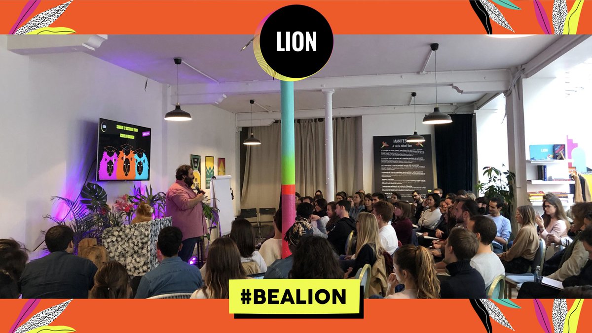 _JoinLion's tweet photo. Oussama Ammar on stage chez Lion pour clôturer cette belle journée ! 🌟
#learnings #startups #mindset #employees #joinlion https://t.co/DNDd5L0t7M