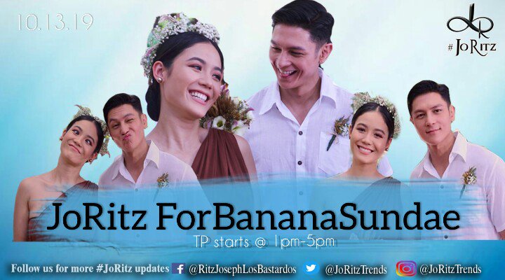 JoRitzManila's tweet photo. Support our @ritzazul for tomorrow's episode! Plus, why not include our Sir Lorenzo @josephCmarco for more laughs and Kilig!

STRICTLY FOLLOW THE SCHEDULE

JoRitz ForBananaSundae
JoRitz ForBananaSundae
@RSBscripted @ABSCBN https://t.co/iC0xo4wlCA