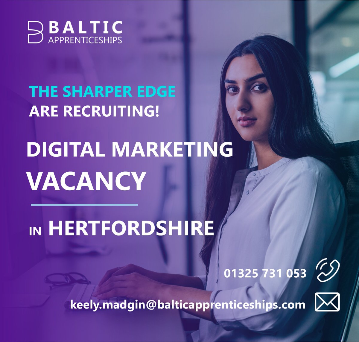 Do you have a passion for #DigitalMarketing and #SocialMedia? <a href="/giftsandgadget/">The Sharper Edge</a> are delighted to be recruiting for a Digital Marketing #Apprentice to join their team based in #Hertfordshire! Apply here: hubs.ly/H0l9WnK0 #HertfordshireJobs