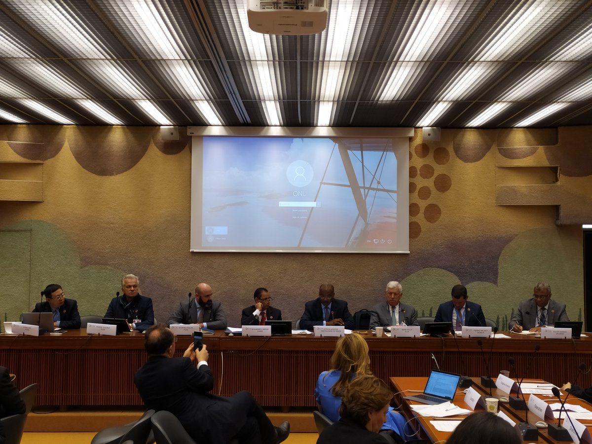 PierreAlixBinet's tweet photo. Very pleased to have represented this week @FinforTomorrow, the sustainable initiative of the #Paris Financial Centre with @Pierreducret1 during the @FC4SNetwork AGM at the #UN in #Geneva. 30 financial centres worldwide have met to mainstream sustainability in finance #climate https://t.co/Maqz4bRYYK