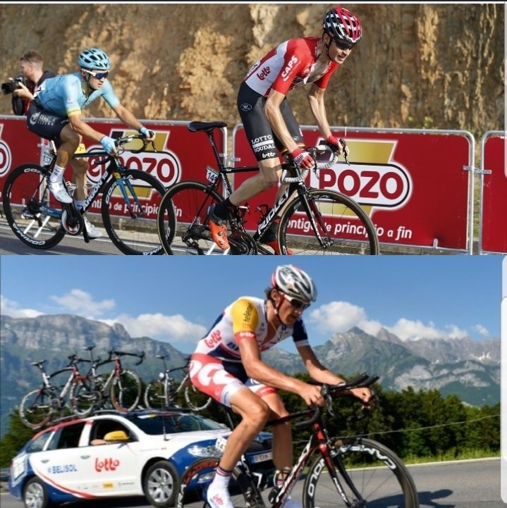 Twee mannen die al menig bergen bedwongen hebben komen Kenny uitwuiven. Lotto-Soudal renner <a href="/SanderArmee/">Sander Armée</a> en ex-renner Francis De Greef. #KDcriterium #koers #afscheid #Deinze