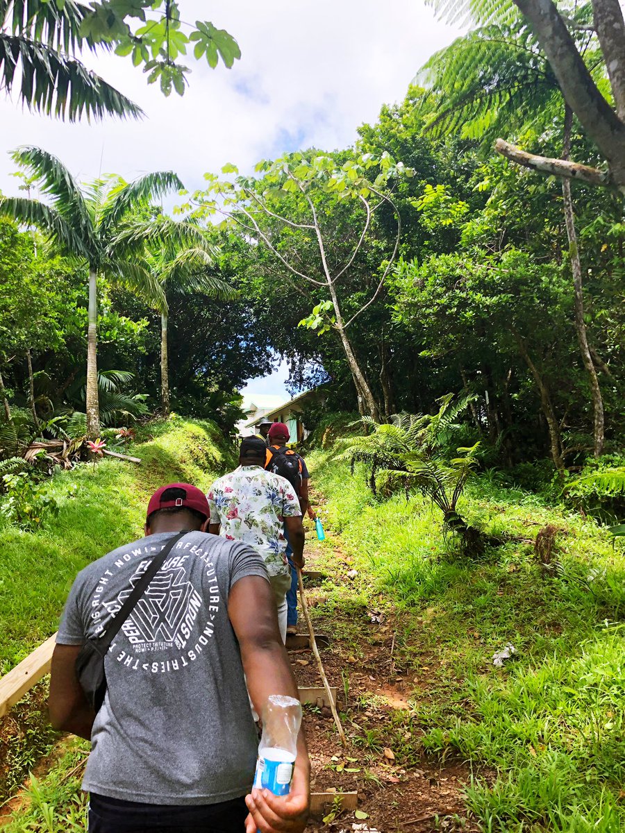 heysareta's tweet photo. Survived my first hike! 🇬🇩 
@discovergrenada Press Trip @dipyourtoesin @axelcomedian Merzy Soca 
#PureGrenada #NextStopGrenada #Grenada https://t.co/rQ8KFzZXIt