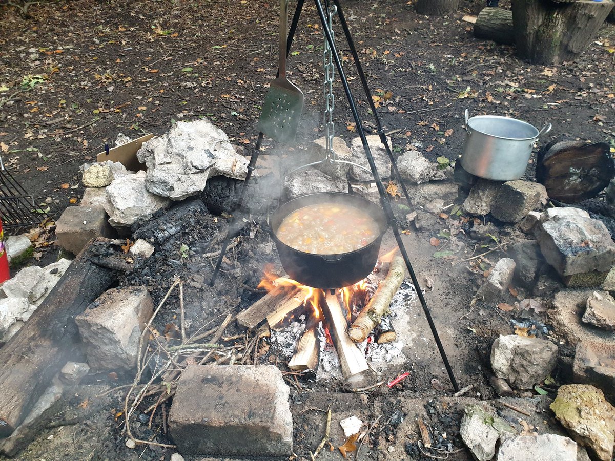 Stew on the boil <a href="/1stBulkington/">1st Bulkington Scout Group</a> <a href="/NuneatonScouts/">Nuneaton District Scouts</a> <a href="/WarksScouts/">Warwickshire Scouts</a> #GetOutdoors #scouts