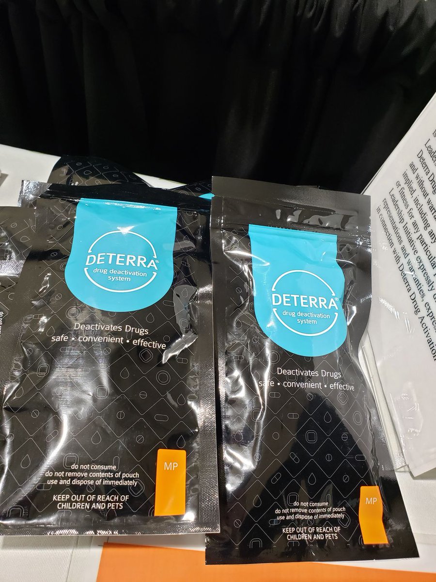 HealthHoco's tweet photo. Have unused prescriptions at home that need to be disposed of? See us at #KokomoCon to pick up a #Deterra pack https://t.co/BMRUDz1X5e