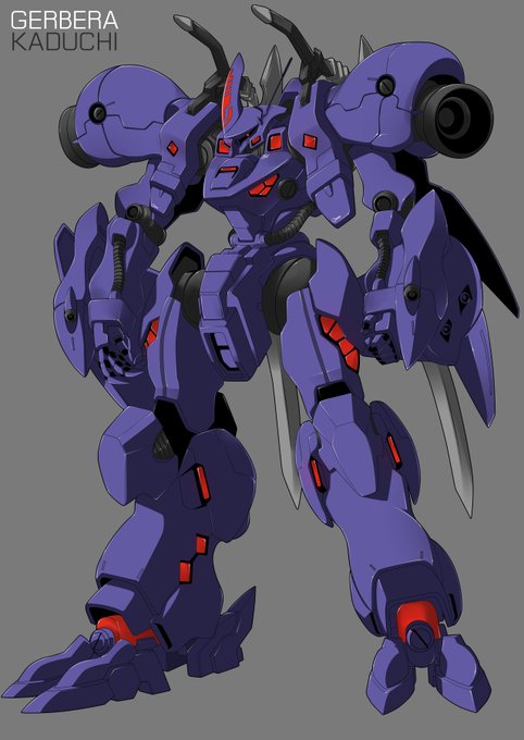 餓減御雷(がべらかづち) #ガンプラ #マブラヴ #戦術機 #ガーベラ・テトラ 